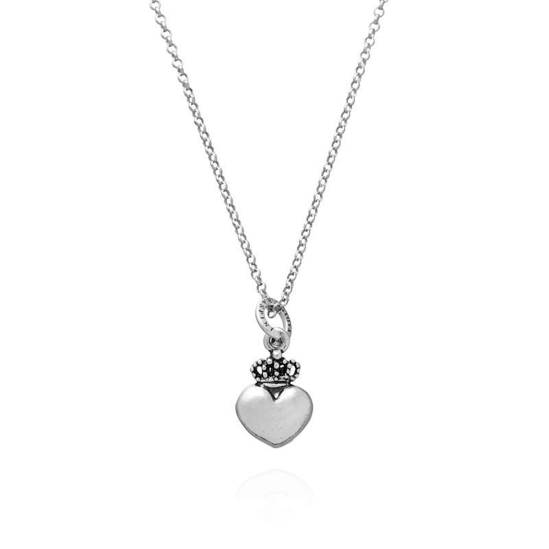 Giovanni Raspini Collana cuore con corona argento X01774