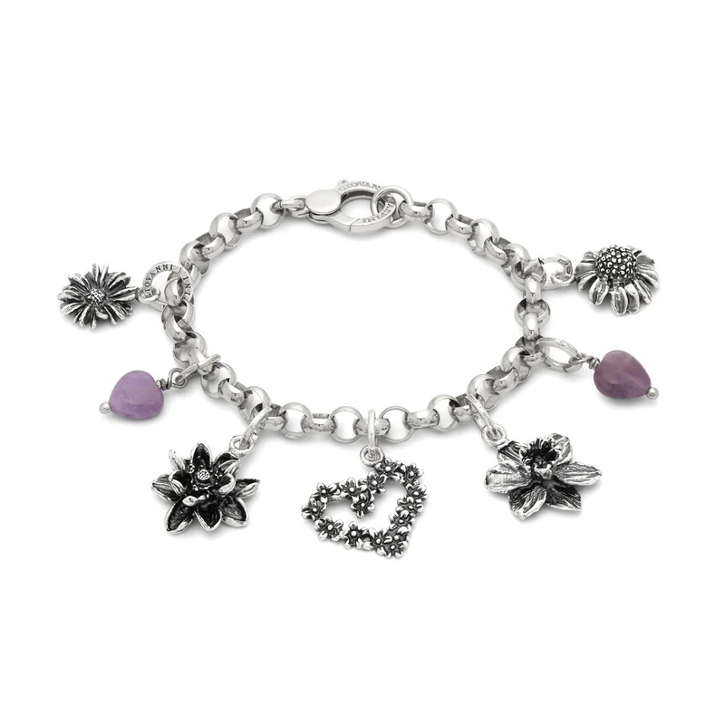 Giovanni Raspini Bracciale Petali d'Amore argento X01670