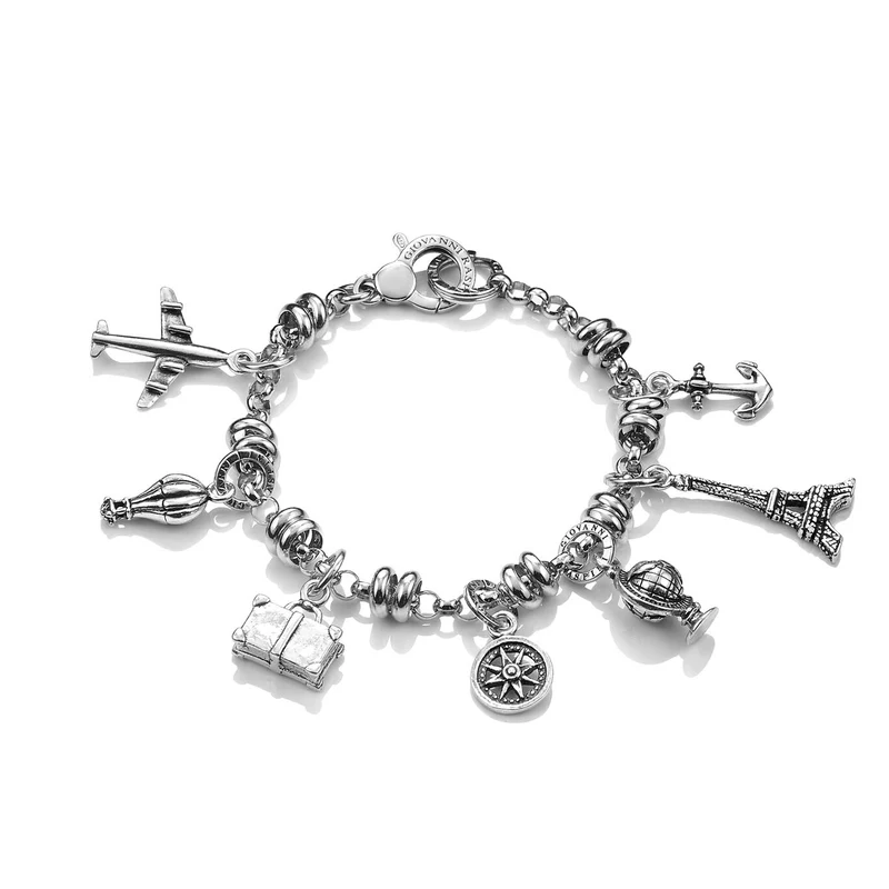 Giovanni Raspini Bracciale Around The World argento X01977