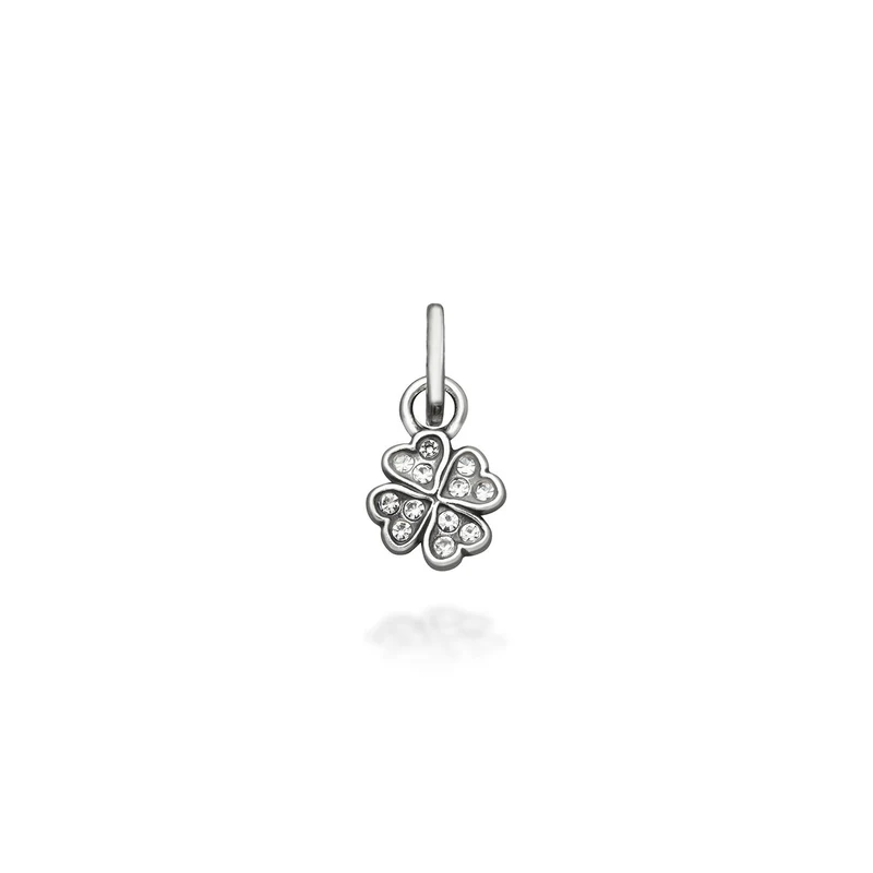 Giovanni Raspini Mini Charm Quadrifoglio Crystal 12173