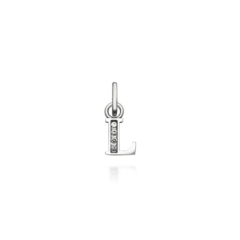 Giovanni Raspini Mini Charm "L" Crystal 12150
