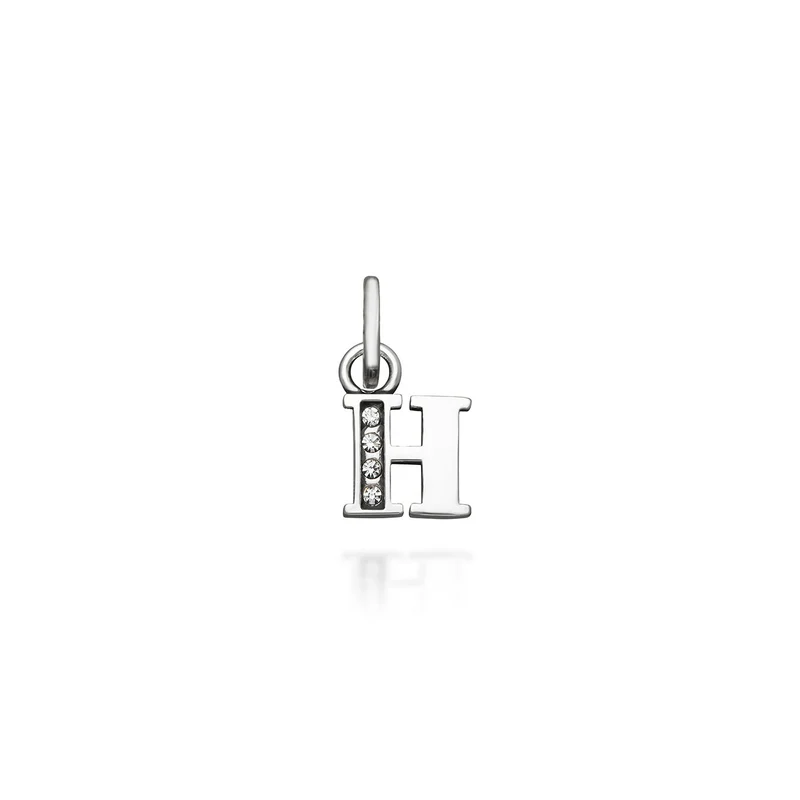 Giovanni Raspini Mini Charm "H" Crystal 12146