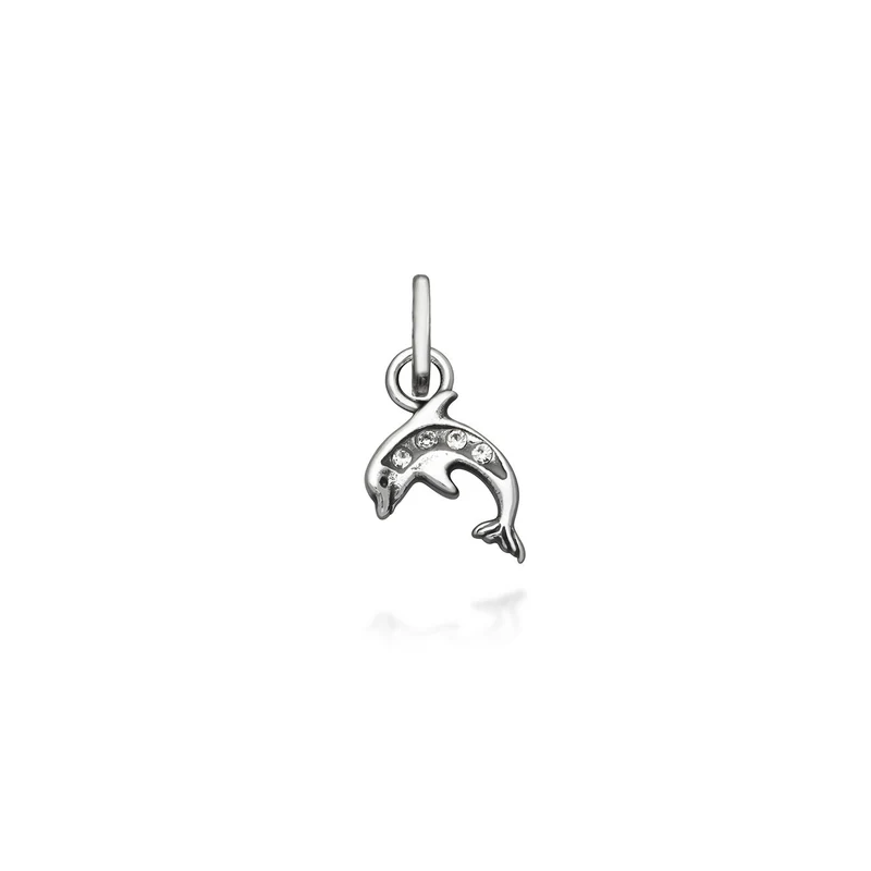 Giovanni Raspini Mini Charm Delfino Crystal 12181