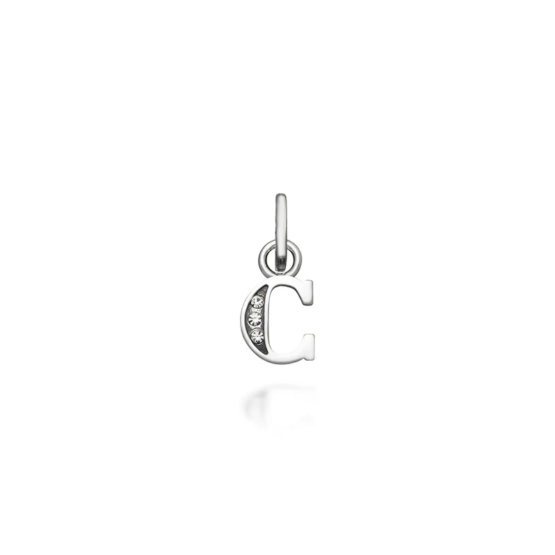 Giovanni Raspini Mini Charm "C" Crystal 12141
