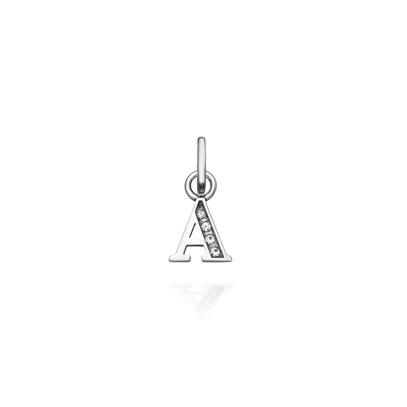 Giovanni Raspini Mini Charm "A" Crystal 12139
