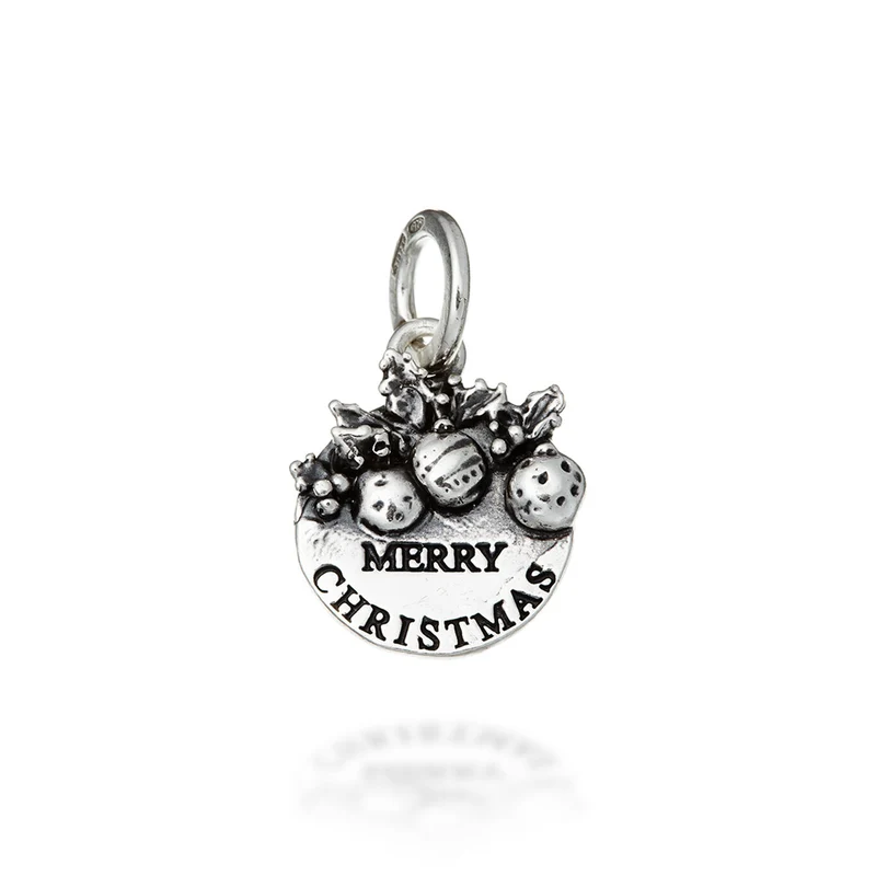 Giovanni Raspini Charm Medaglia Merry Christmas 10418