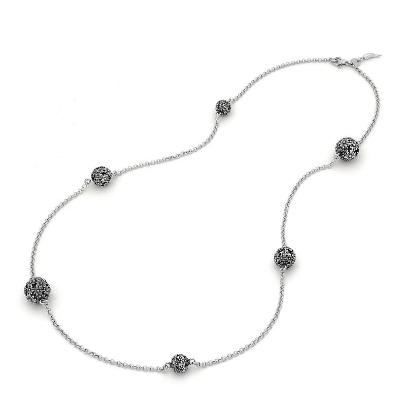 Giovanni Raspini Collana Lunga Margherite Shine 12108