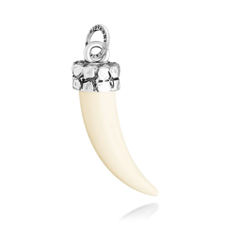 Giovanni Raspini Charm Zanna Avorio Croco 12478