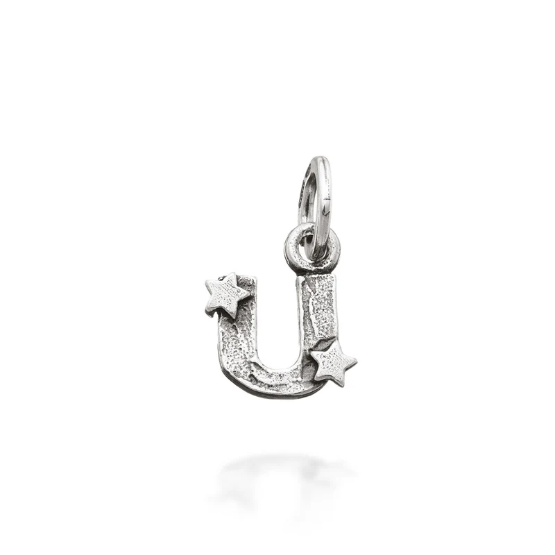 Giovanni Raspini Charm "U" con stelle 6665