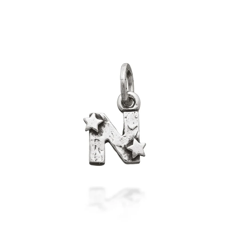 Giovanni Raspini Charm "N" con stelle 6658