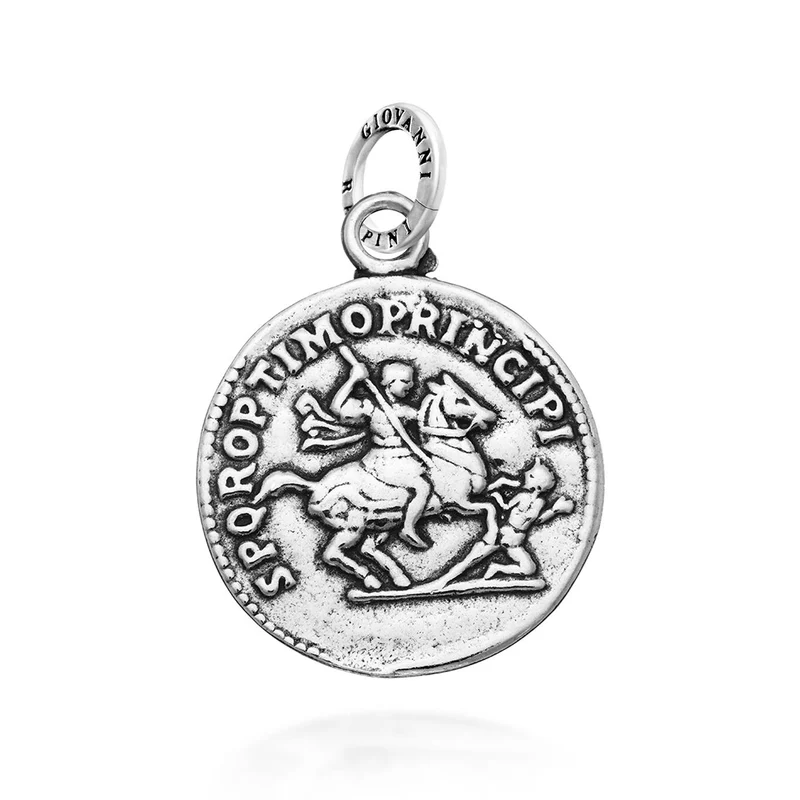 Giovanni Raspini Charm Moneta imperatore 6899