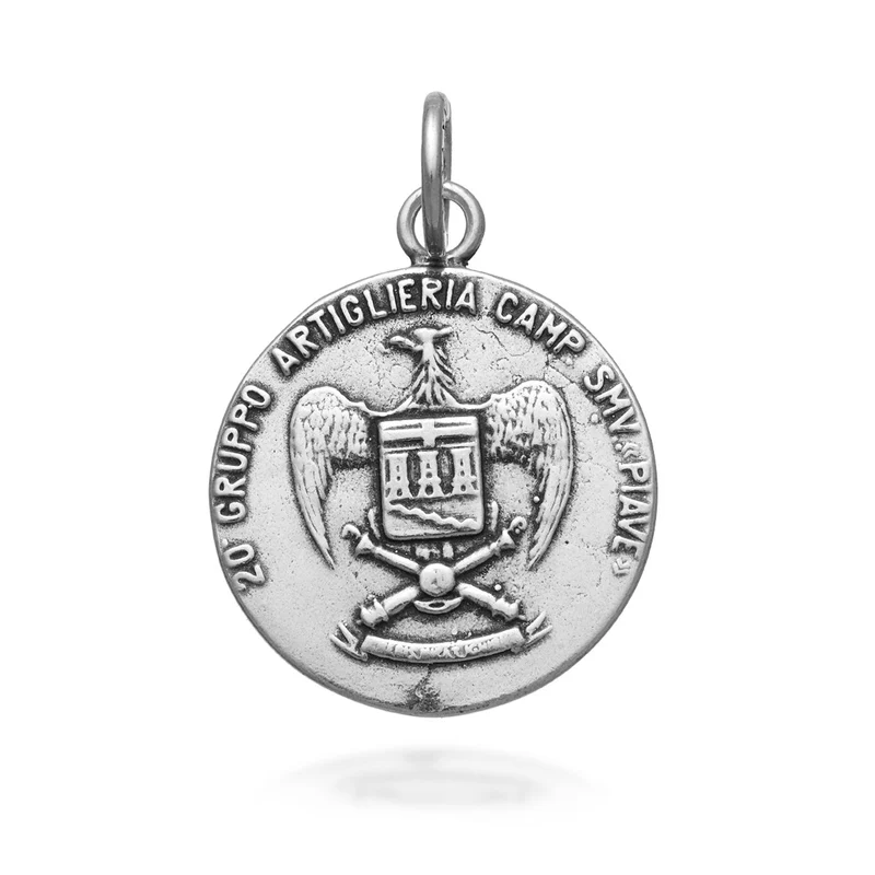 Giovanni Raspini Charm Medaglia artiglieria 6902