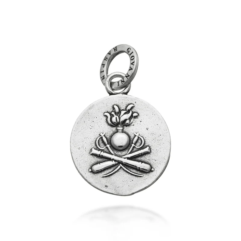Giovanni Raspini Charm Medaglia artiglieri 6904