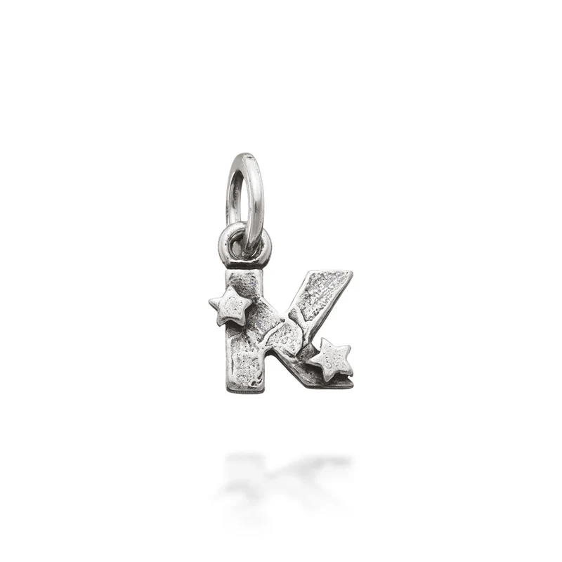 Giovanni Raspini Charm "K" con stelle 6669