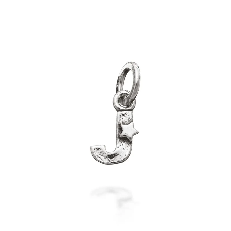 Giovanni Raspini Charm "J" con stelle 6668