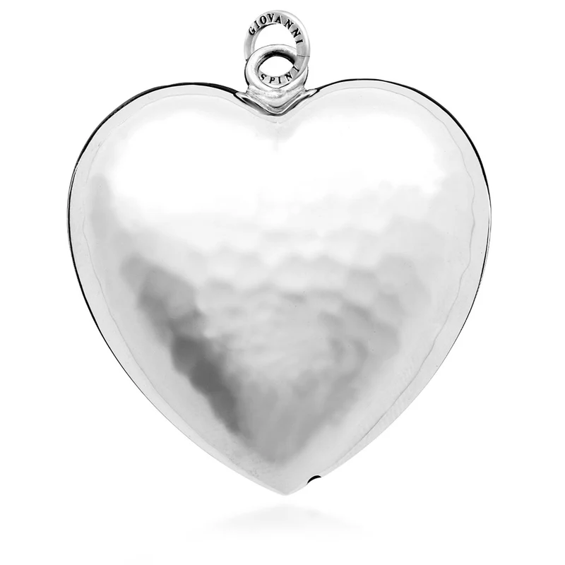 Giovanni Raspini Charm Cuore Martellato Grande 6924