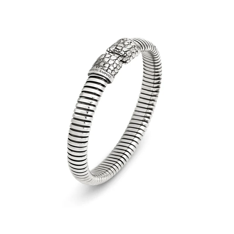 Giovanni Raspini Bracciale Tubogas Croco Piccolo 12324