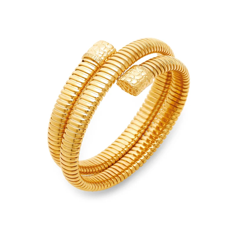 Giovanni Raspini Bracciale Tubogas Croco Doppio 12332