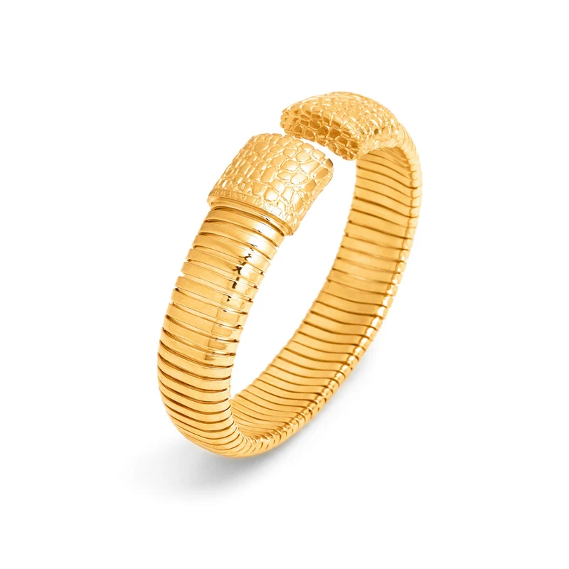 Giovanni Raspini Bracciale Tubogas Croco 12330