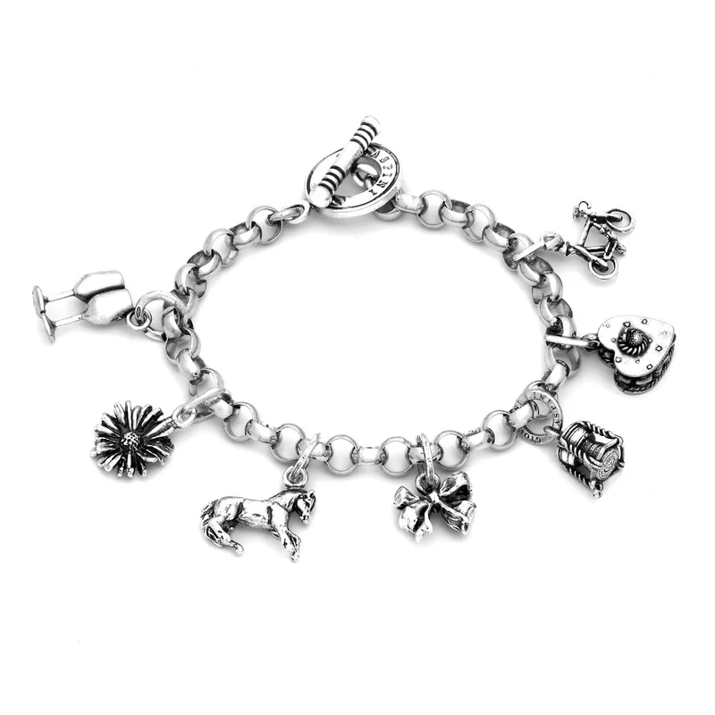 Giovanni Raspini Bracciale Sfumature di Argento 1674