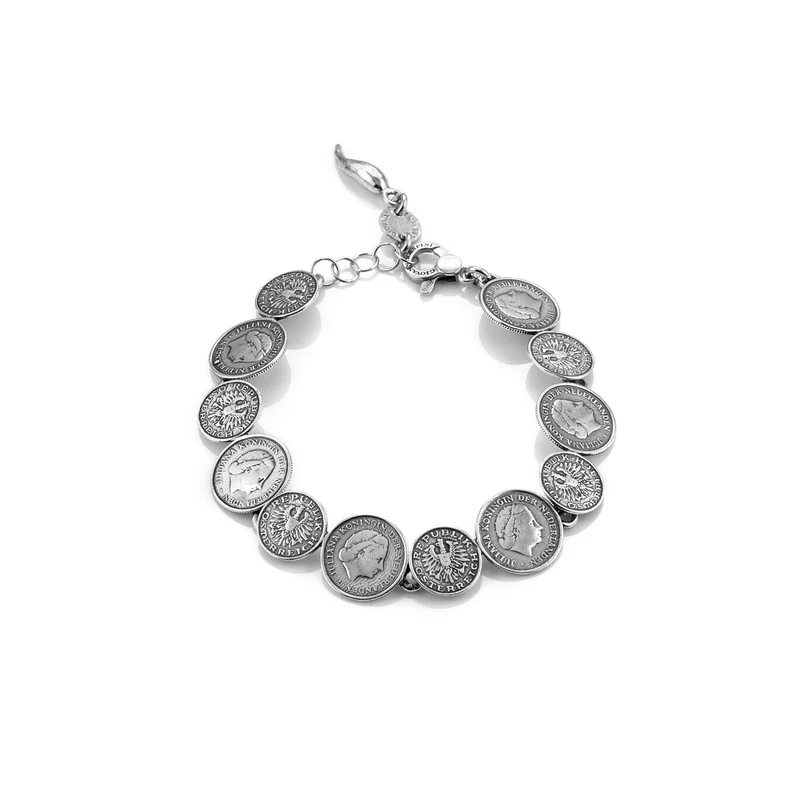 Giovanni Raspini Bracciale Mini Monete 7584