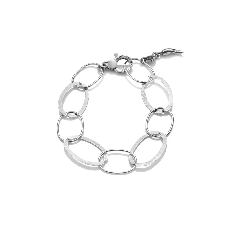Giovanni Raspini Bracciale Maglia Ovale Alternata 10505