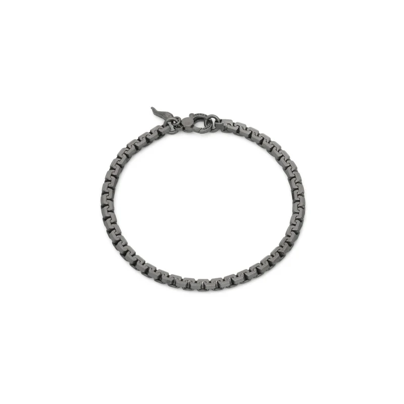 Giovanni Raspini Bracciale Maglia Greca Black 12400
