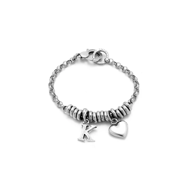 Giovanni Raspini Bracciale Cuore e Lettera K 1887