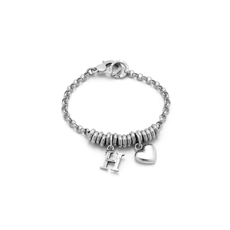 Giovanni Raspini Bracciale Cuore e Lettera H 1890
