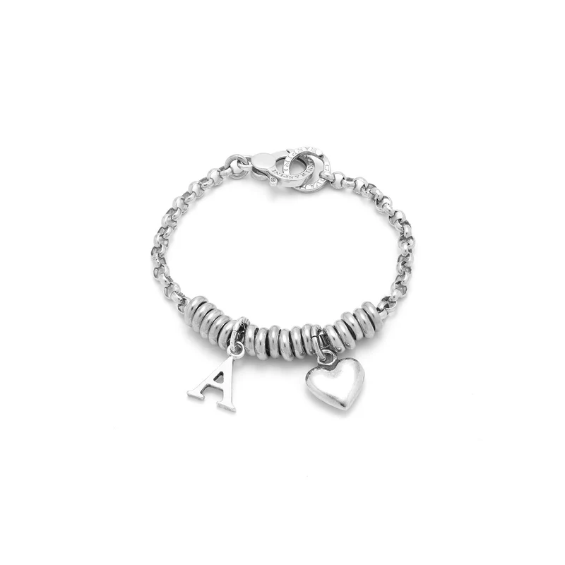 Giovanni Raspini Bracciale Cuore e Lettera A 1897