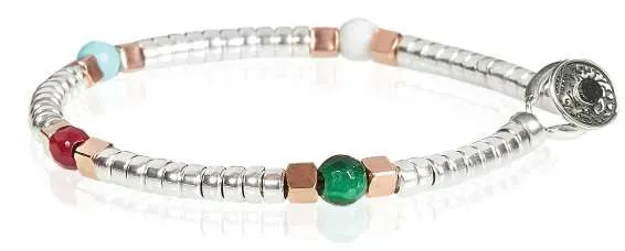 Gerba bracciale Mon Amour argento 925 pietre dure MA38