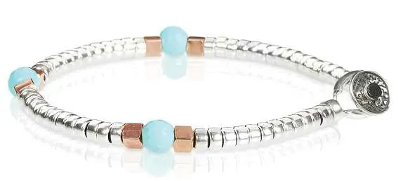 Gerba bracciale Mon Amour argento 925 pasta di turchese MA36
