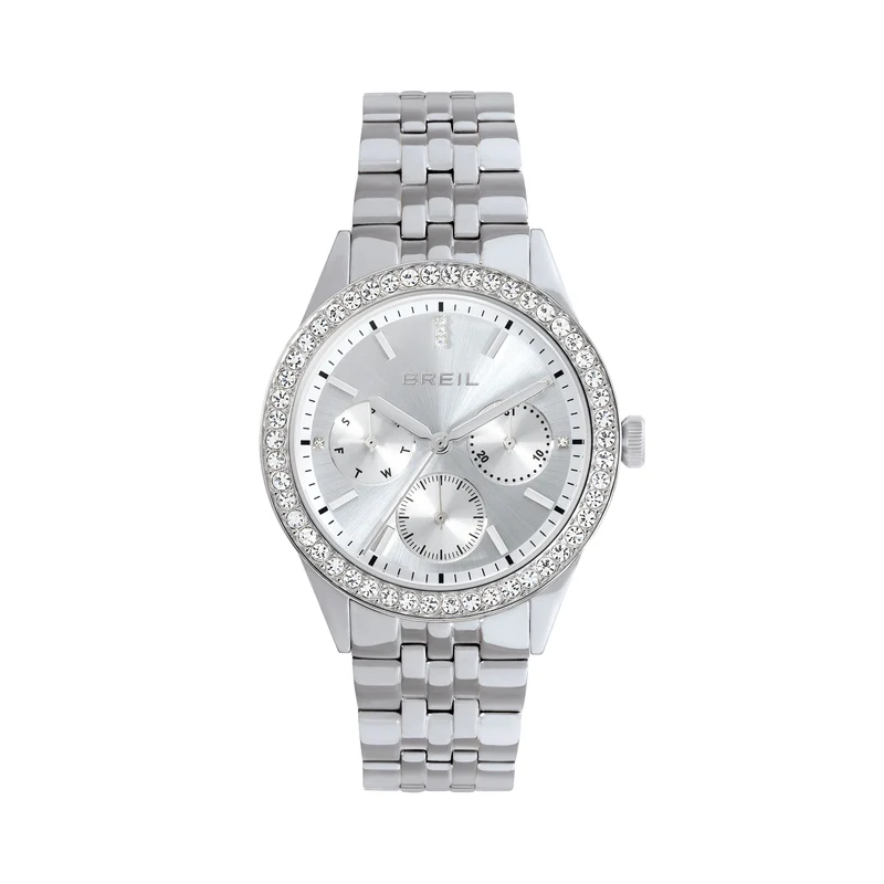 Breil orologio Flurry 36mm argento quarzo acciaio TW2133