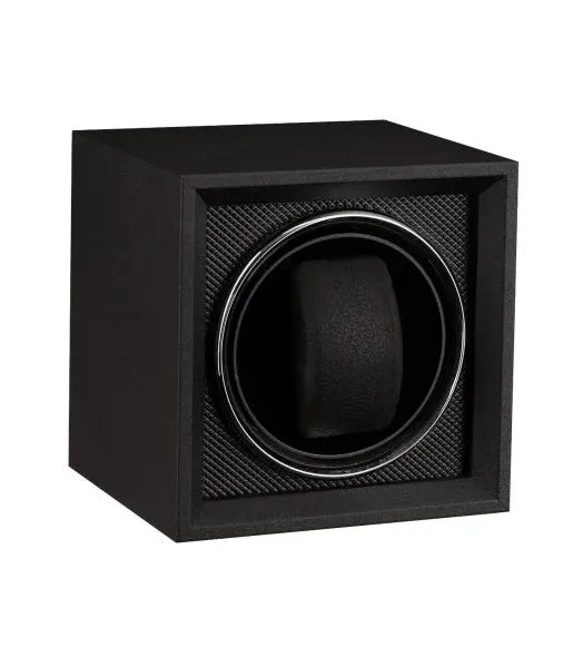 Capodagli scatola con rotore per 1 orologio nero XB1