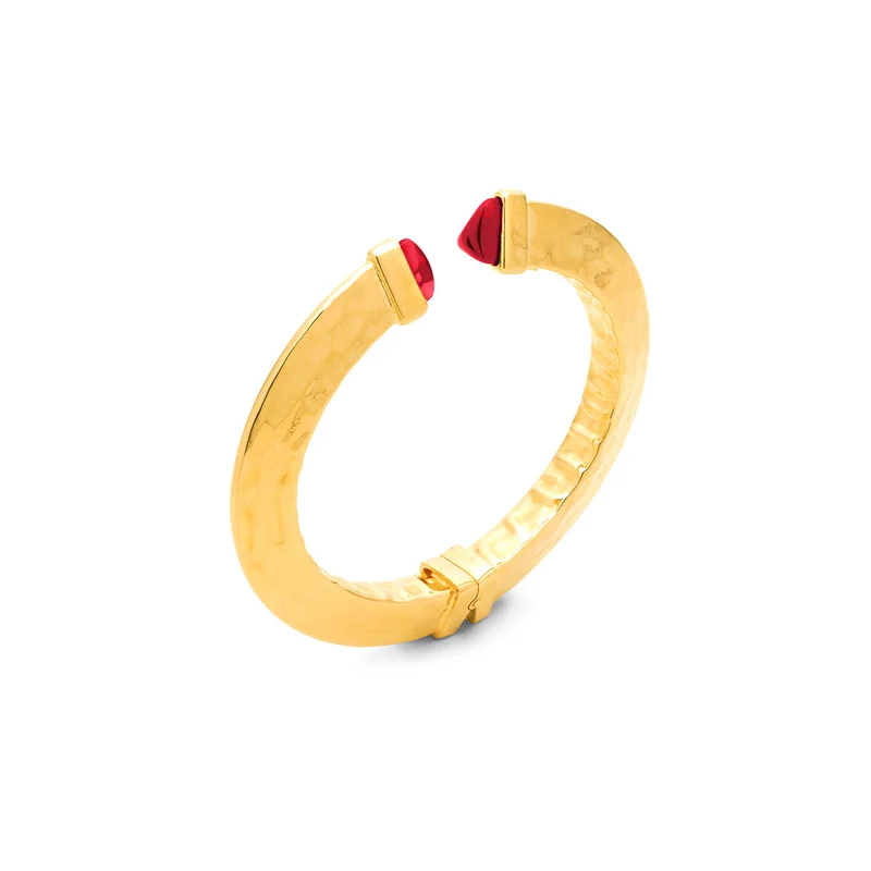 Giovanni Raspini Bangle Red Blade 12296