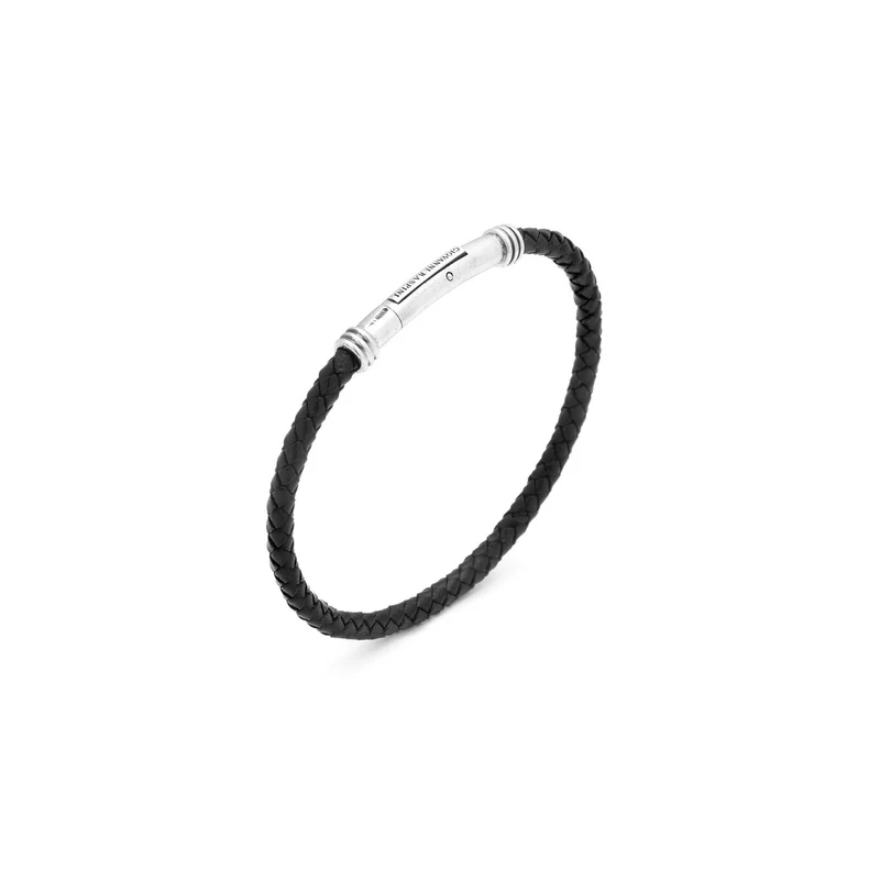 Giovanni Raspini Bracciale Cuoio Intrecciato 11354