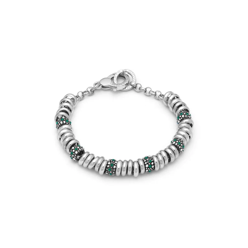 Giovanni Raspini Bracciale Beads Crystal Verde 11984