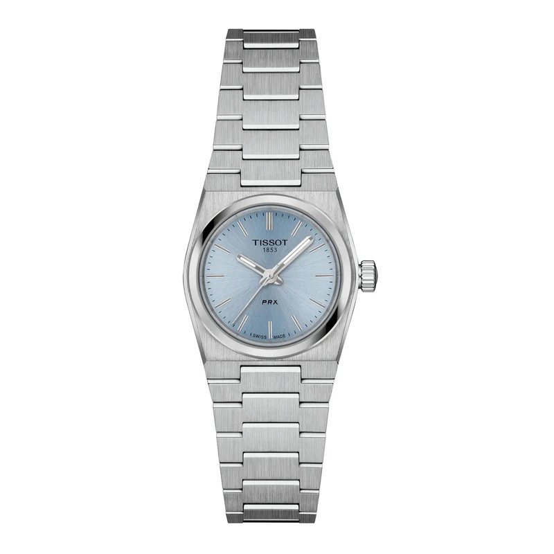 Tissot orologio PRX 25mm azzurro quarzo acciaio T137.010.11.351.00