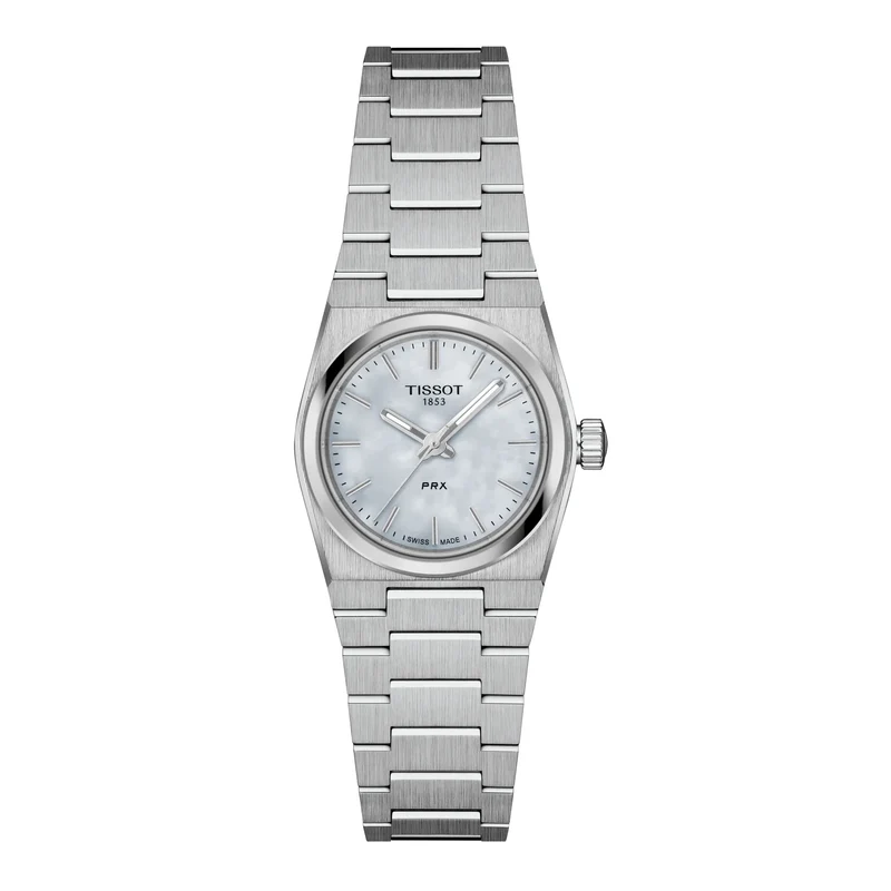 Tissot orologio PRX 25mm madreperla quarzo acciaio T137.010.11.111.00