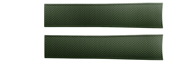 Longines cinturino in gomma verde 21/19 per Hydroconquest L682158036