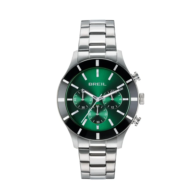 Breil orologio Remixer Chrono 42mm verde quarzo acciaio TW2115