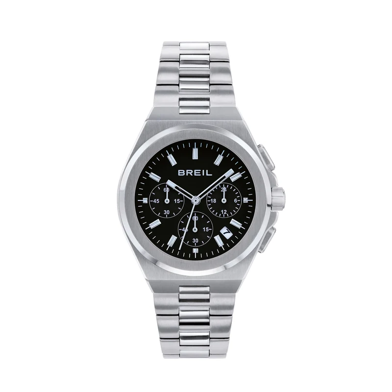 Breil orologio Apex Chrono 40mm nero quarzo acciaio TW2111