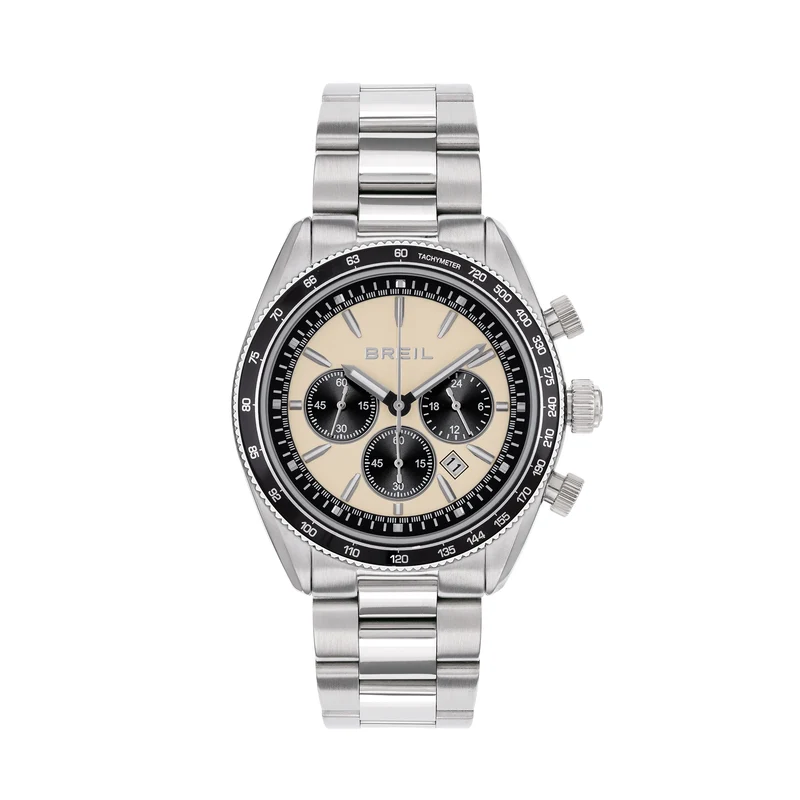 Breil orologio Vanguard Chrono 43mm beige quarzo acciaio TW2109
