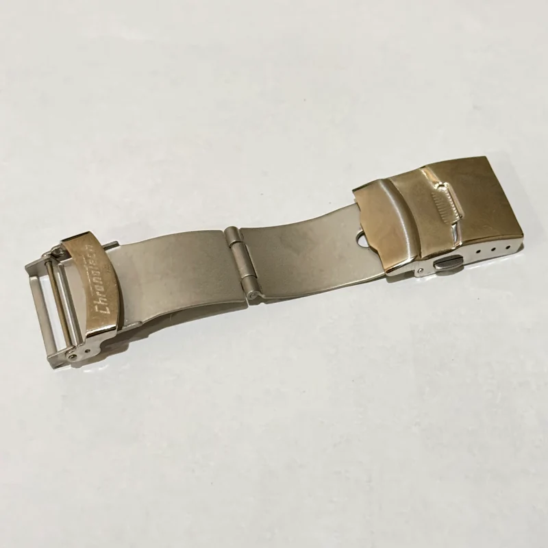 Chronotech fibbia deployante acciaio 16mm CT0002